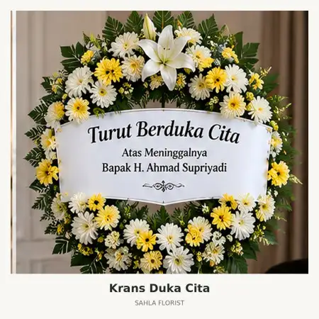 Krans Bunga Duka Merauke